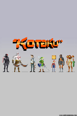 Illustration for article titled Here, Have Some Kickass Kotaku Wallpaper